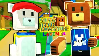 Super Bear Adventure полное прохождение игры 😉 Приключение Мишки Супер Беар Адвенчер Лавинья 🐻 #Bear