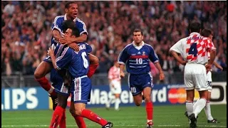 Чемпионат мира 1998 / Франция - Хорватия 2:1 Полуфинал