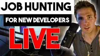 🔴Job Hunting - For New Developers | Jr. Dev Q&A - Live | Daily Standup | @joshuafluke everywhere