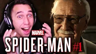 WITH GREAT POWER...| Spider-Man PS4 Episode 1| Stan Lee Cameo GAME REACTION!!