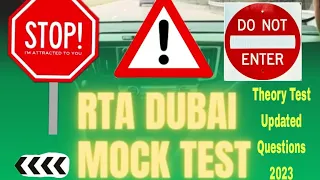 Drive Dubai Mock Test English Part#100