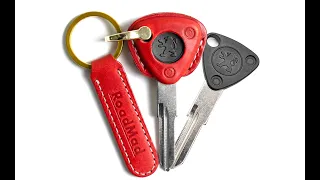 Peugeot Speedfight 3-125 Speedfight 4-150 Leather Key Cover  motorcycle