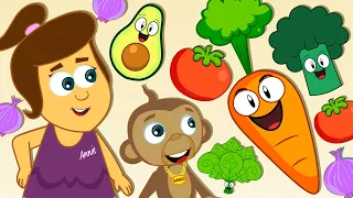 Yes Yes Vegetables Song  + More Children Songs & Nursery Rhymes  | Learn with Annie and Ben