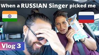 When a Russian Pop Singer picked me up in her Audi | Indian in Russia | Moscow Travel Vlog