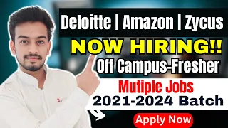 Biggest Hiring | Latest Off Campus Drive | Deloitte | 2021 | 2022 | 2023 | 2024 Batch Hiring | Jobs