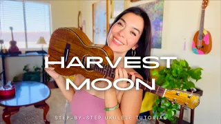 Harvest Moon by Neil Young Ukulele Tutorial