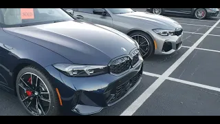 2022 M340 Vs. 2023 LCI Update Exterior