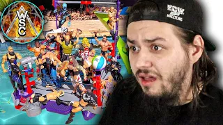 Reacting To WSC Stage Creator Pool Royal Rumble Match!