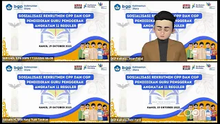 Sosialisasi Pendaftaran Calon Pengajar Praktik dan Calon Guru Penggerak Angkatan 11 Reguler