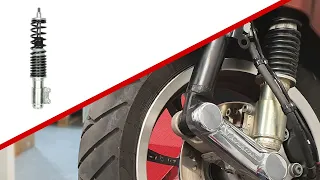 Replace front shock absorber | Vespa Sprint / Primavera.
