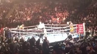 Anthony Joshua vs Michael Sprott Full Fight inside arena