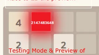 The 2048 Race to 2B test & Preview