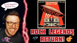 ROCKS LEGENDS RETURN! (ADHD Reaction) | LED ZEPPELIN - IN THE EVENING