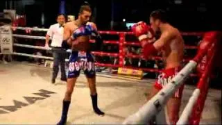 Ruslan Kushnirenko ( Ukraine ) vs. France. 1/4. Round 3 . WMF Worldchampionship Thailand 2011 Pro-Am