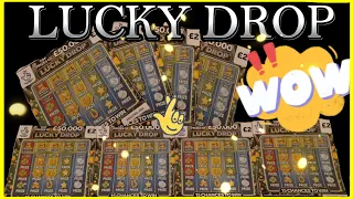 NEW UK SCRATCHCARDS LUCKY DROP