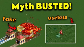 15 Myths in RollerCoaster Tycoon 2 BUSTED!