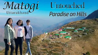 Matogi - Untouched Place in Uttarakhand -Beautiful Cottages with Valley View- Anandam Heights Resort