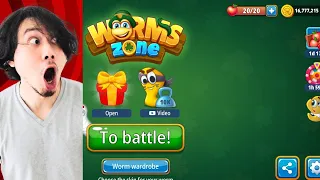 How To Hack Worms Zone | Unlimited Coins And Snakes | Worms Zone Hack
