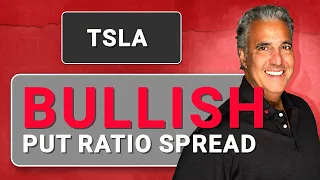Bullish Put Ratio Spread in TSLA | Option Trades Today