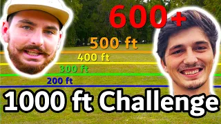 1000 ft Challenge | Putter, Mid, Driver