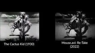 Mouse avi Re-Take Comparison (side by side)