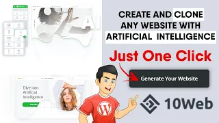 How to create and clone any Website in minutes with artificial intelligence  10Web AI Builder