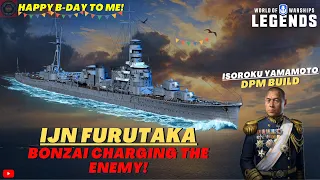IJN Furutaka - Bonzai Charging The Enemy! | World of Warships: Legends