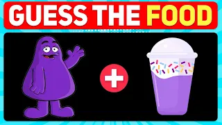 Can You Guess The Food By Emoji? | Food And Drink Emoji Quiz | Guess Emoji | Guess Food & Drinks