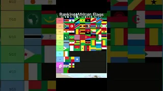 Ranking flags of Africa