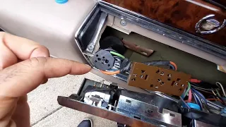 91 Brougham window switch replacement