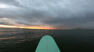 The most beautiful Muizenberg Longboard Dawnie session POV