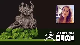 Ashley A. Adams - Creature & Character Concept Sculpting - Episode 23