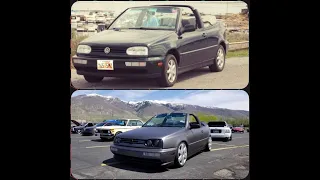 Building 1996 Volkswagen Cabrio Mk3 VR6 in 21 Minutes