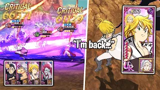 THIS IS WAY TOO GOOD! TRAITOR MELI & DEMON KING DAMAGE REDUCTION + AMPLIFY COMBO IN GRAND CROSS PVP!