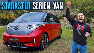 VW ID Buzz GTX 95kWh: Endlich reisen auf Level eines Verbrenner Vans?