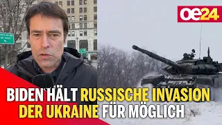 Biden hält russische Invasion der Ukraine für möglich