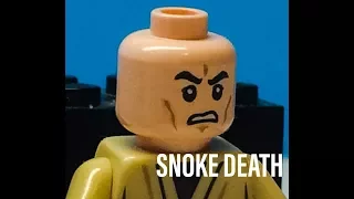 LEGO STAR WARS THE LAST JEDI SNOKE DEATH SCENE (with audio)