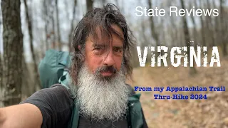 Review of Virginia From My Appalachian Trail Thru-Hike 2024