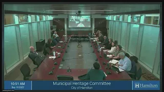 Hamilton Municipal Heritage Committee - September 15, 2022