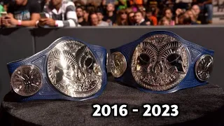 WWE Smackdown Tag Team Championship PPV Match Card Compilation (2016 - 2023) With Title Change