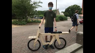 Donald Gemmel's Wooden Bike