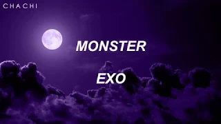 MONSTER - 엑소 EXO - EASY LYRICS