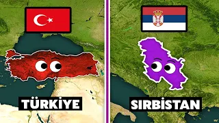 TÜRKİYE vs SIRBİSTAN - Müttefikler - Savaş Senaryosu