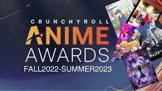 The 2023 Crunchyroll Anime Award Nominees are HERE!!!