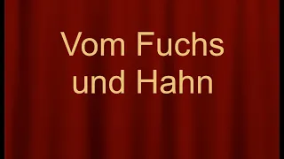 Aesop: "Vom Fuchs und Hahn"