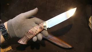 Making my model for hunting knife "Hunter 1" (Full making Video)