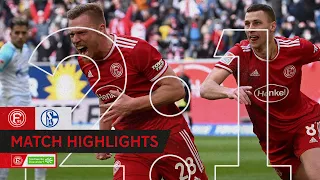 F95-Highlights | Fortuna Düsseldorf vs. FC Schalke 04 2:1 | Energie auf dem Platz