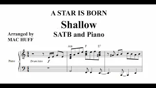 A Star Is Born - Shallow - SATB PDF