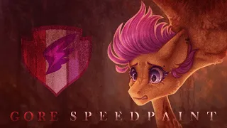 [MILD GORE/13+] Scootaloo’s Death (Falling) - MLP Speedpaint