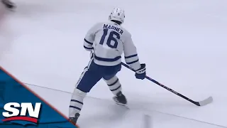 Mitch Marner Rifles Home Goal to Extend Point Streak to 17